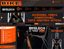 Tablet Screenshot of bikeleon.com